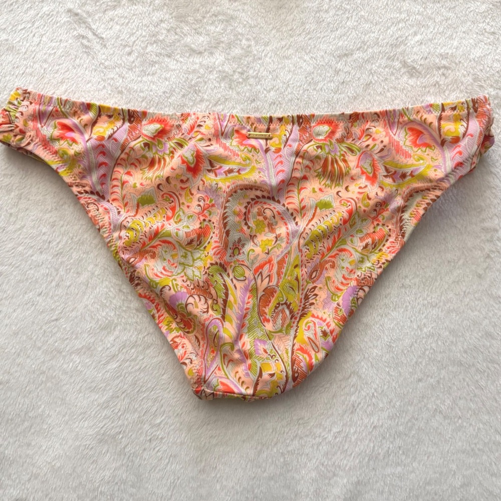 Victoria's Secret Bikini Bottom Bundle L Paisley Leopard Swim Lot‎ 2 - Picture 7 of 10